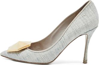 Nicholas Kirkwood Pumps a punta 110mm Pre-owned - Grigio