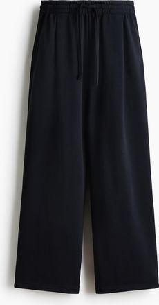 H&M Sweatpants mit Bundfalten - Blue