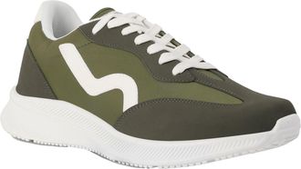 Regatta Mens Marine Retro Lace Up Trainers Dark Khaki, 9.5 UK