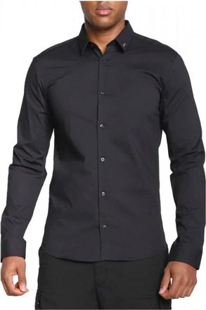 HUGO BOSS Hombre, Camisas, Negro, Talla: XL
