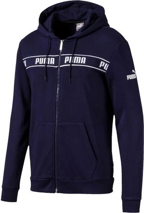Puma Felpa con cappuccio Amplified - Blu