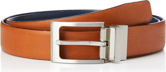 Ted Baker Mens KARMER Reversible Leather Belt, Tan, 32