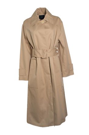 Joseph lowendal oversized belted cotton twill coat