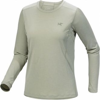 Arc'teryx Sunna Crew L/S Funktionsshirt f&uuml;r Damen | grau