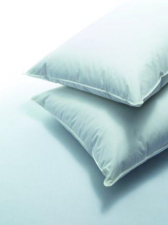 Billerbeck 3-Kammer-Kopfkissen »Duplo Deep 150« Füllung: Aussen: 100% neue, reine, europäische, besonders grossflockige Gänsedaunen, weiss, VSB-Norm Kern: 100% n