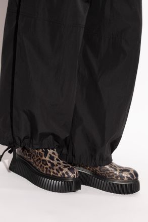 AGL Platform Ankle Boots Milagros, Womens, Brown