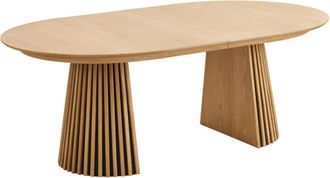 Moloo Mesa de comedor de 200 a 300 cm marr&oacute;n