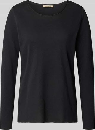 Smith & Soul Longsleeve mit Rundhalsausschnitt in Black, Gr&ouml;&szlig;e XXL