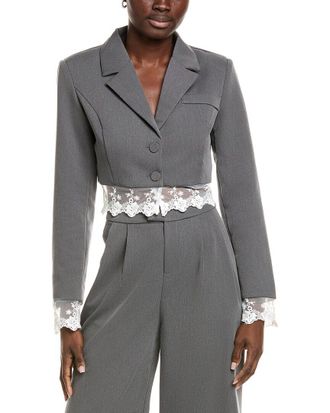 Gracia Crop Blazer
