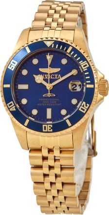 Invicta Pro Diver Quartz Blue Dial Ladies Watch 29191