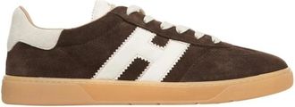 Hogan Sneakers, male, Brown, 6 UK, Brown Suede Trainers Cool Style