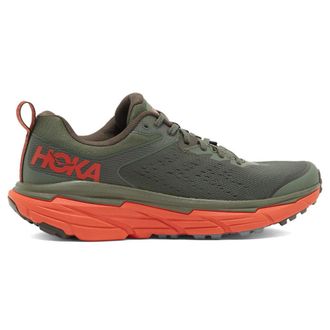 Hoka One One Hoka Challenger ATR 6 Textile Synthetic Mens Low Top Trainers - Thyme Fiesta - Size:UK 10.5