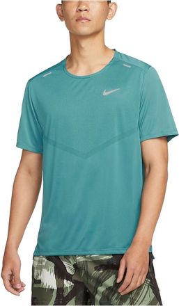 Nike Dri-FIT Rise 365 Short Sleeve Running Top Green CZ9185-379
