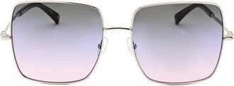 Missoni Ladies Silver Tone Geometric Sunglasses MIS-0096/S