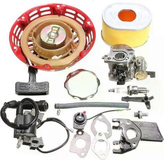 OEM Kit De Mantenimiento Para Honda Gx200 Gx140 Gx160: Carburador, Buj&iacute;a, Bobina De Encendido, Motor De Arranque, Juntas