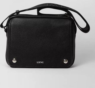 Loewe medium messenger shoulder bag hammered leather