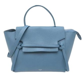 Celine Pre-owned Handbags, female, Blue, Size: ONE SIZE Pre-owned Vintage Handbag