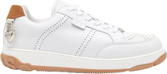 GCDS Lage Chunky Sneakers - Dames - Sneakers - Wit - 44 EU - Leer - Schoenen