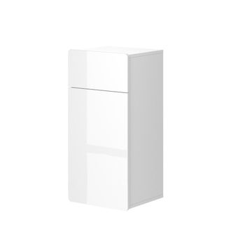 Vicco Armario Mediano Izan, Blanco, 36.6 X 76.6 Cm Con Caj&oacute;n Y Puerta