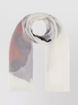 Alexander McQueen silk printed scarf