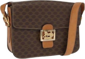 Celine Pre-owned Cross Body Bags, female, Brown, Size: ONE SIZE Pre-owned Vintage Cross Body Bag