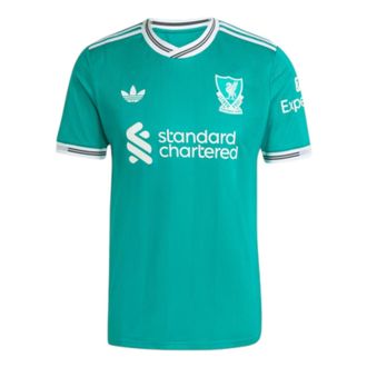 adidas Liverpool FC 25/26 Third Authentic Jersey Asia Sizing Sea Green JV6427