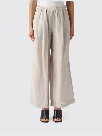 Meimeij Pantaloni palazzo in ramie