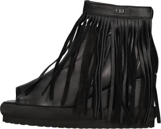 Patrizia Bonfanti Schoenen, Dames, Zwart, 36 EU, Leer, Reiko Frangia Sunnero