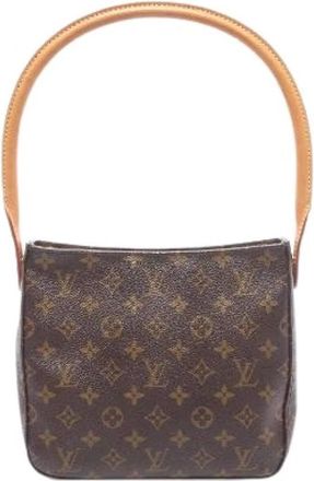 Louis Vuitton Pre-owned Borsa a Spalla Looping MM Monogram - - Pre-owned - Donna - Marrone - ONE SIZE