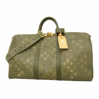 Louis Vuitton Khaki Boston Bag (Pre-Owned)