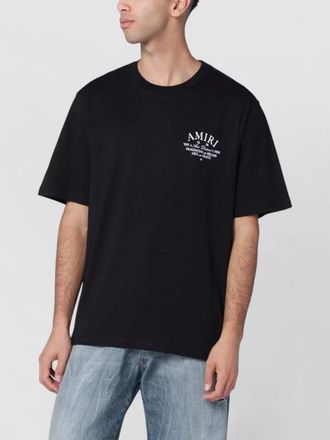 Amiri logo print cotton t shirt short sleeves