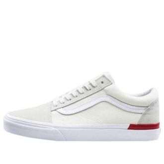 Vans Old Skool Split Foxing - White Red VN0A38G1RZH