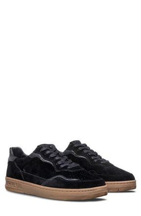 Clae Haywood Leather Sneaker in Black Dark Gum at Nordstrom Rack, Size 7