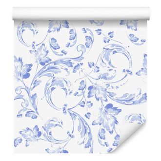 OEM Carta Da Parati Con Piante Ornamentali Per Soggiorno E Camera Da Letto, 50x1000 Cm