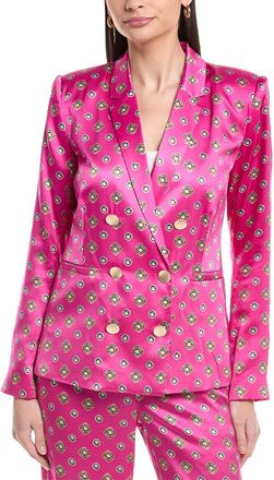 L'agence Lagence Colin Silk Blazer