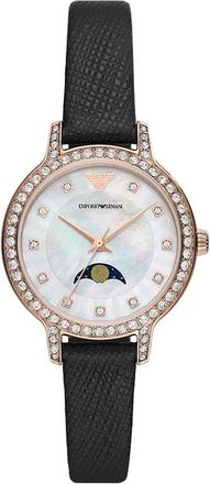 Emporio Armani Watches - Dames - Horloges - Zwart - ONE Size - Accessoires