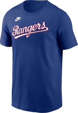 Nike Nolan Ryan Texas Rangers Cooperstown Nike Mens MLB T-Shirt in Blue | N1994EWQ45-PW6