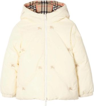 Burberry Reversible Plaid Down Jacket