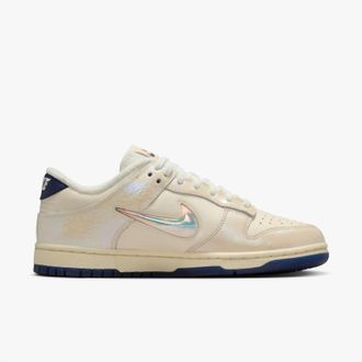 Nike Womens Dunk Low Shoes In Soft Pearl