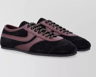 Dries Van Noten leather low top sneakers