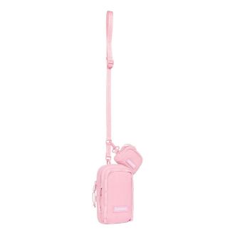 SUPREME Camera Bag + Mini Pouch SS25 Light Pink SS25B9-LIGHT-PINK