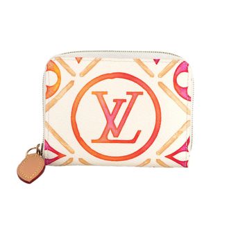 Louis Vuitton Monogram Pink White Monogram Coin Purse/Coin Case (Pre-Owned)