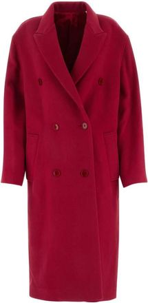 Isabel Marant Bordeaux wool blend Theodore coat
