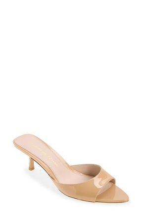Stuart Weitzman Lexington Mule 50 in Adobe at Nordstrom, Size 6.5