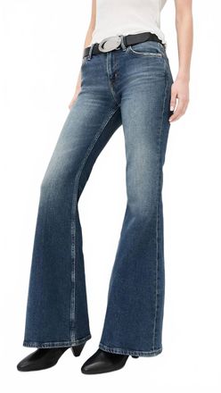 Re/Done Strutter Flare Jeans In Sonoma Indigo