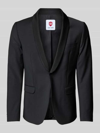 CG - Club of Gents Regular Fit Smoking-Sakko mit Schalkragen Modell Pharrel in Black, Gr&ouml;&szlig;e 102