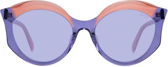 Emilio Pucci Womens Purple Plastic Sunglasses
