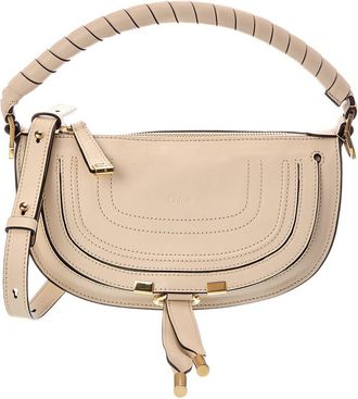 Chlo&eacute; Marcie Mini Leather Shoulder Bag