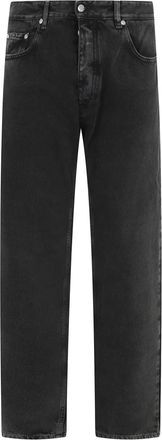 Icon Denim Los Angeles Straight Jeans - Heren - Regular Fit Jeans - Zwart - W35 - Denim - Jeans