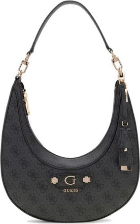 Guess Lindsey Hobo - Dames - Schoudertassen - Grijs - ONE Size - Tassen